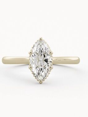 Olive Ave Jewelry Custom 1 ct. Moissanite Marquis Ring
